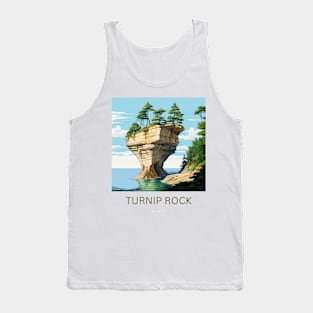 Turnip Rock, Michigan Tank Top